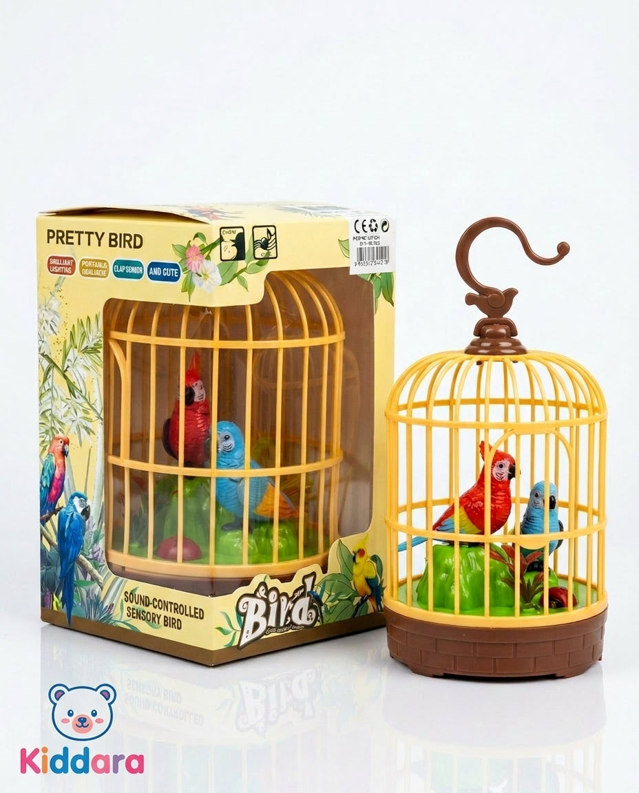 Pretty Bird Musical Cage
