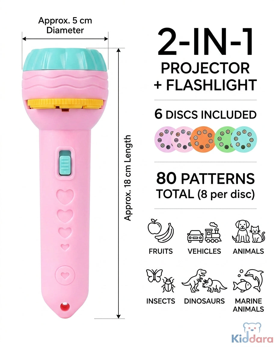 Magic Projection Flashlight