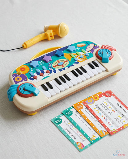 Kids Musical Piano with Microphone