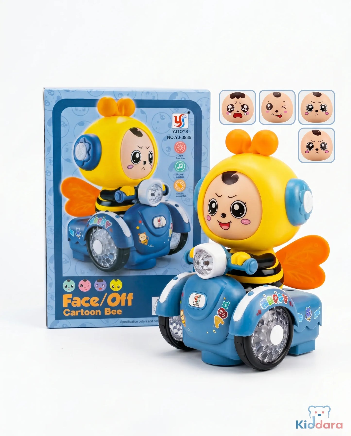 Face/Off Cartoon Bee