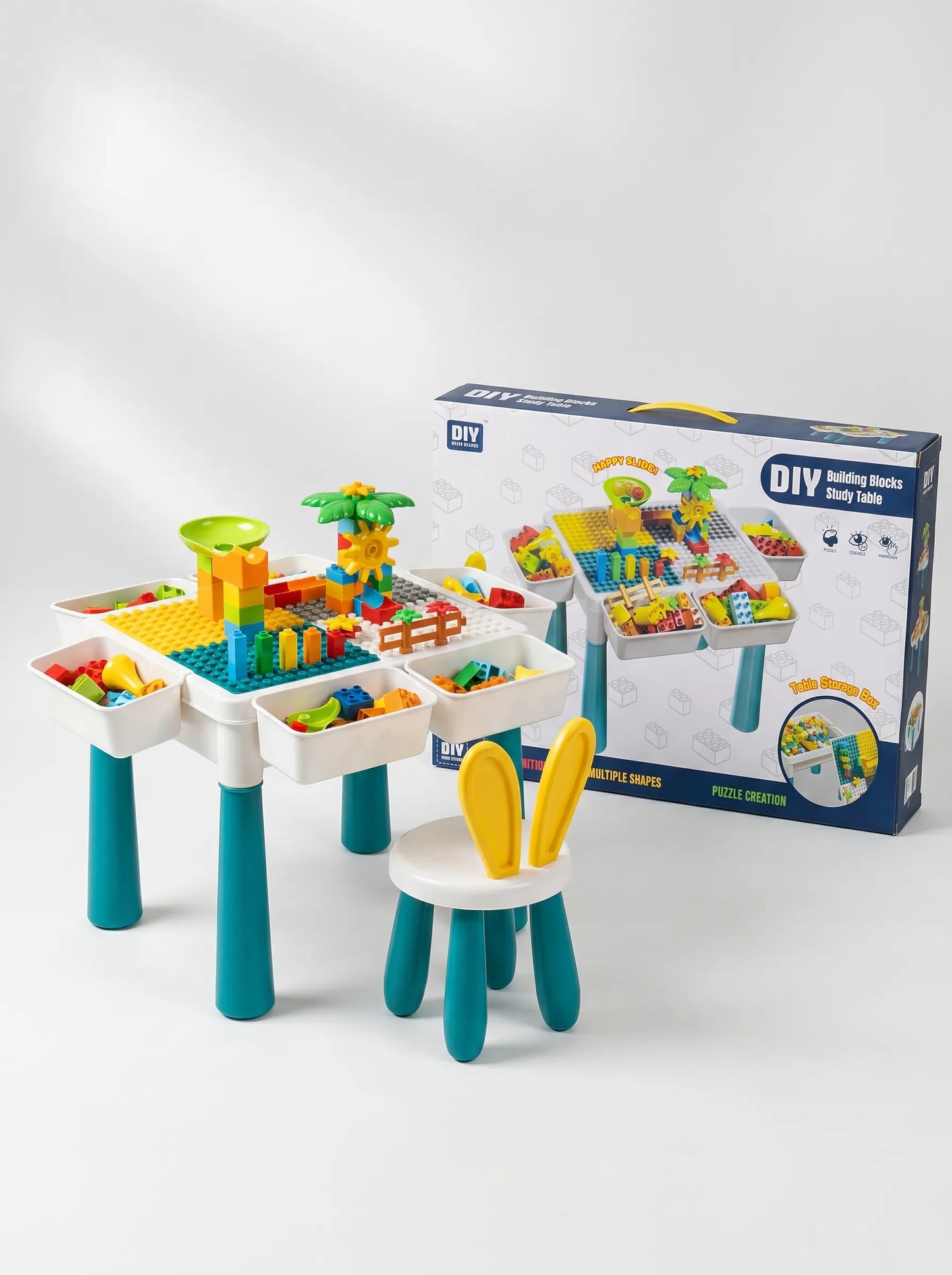 Kids Building Blocks Table