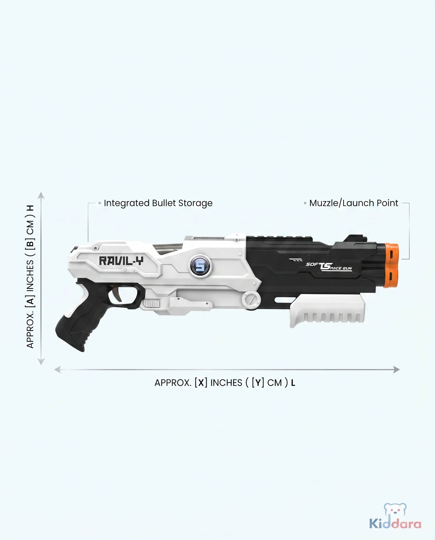 Space Blaster Soft Gun