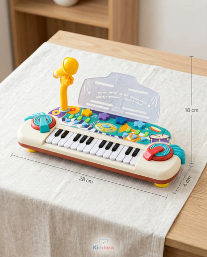 Kids Musical Piano with Microphone
