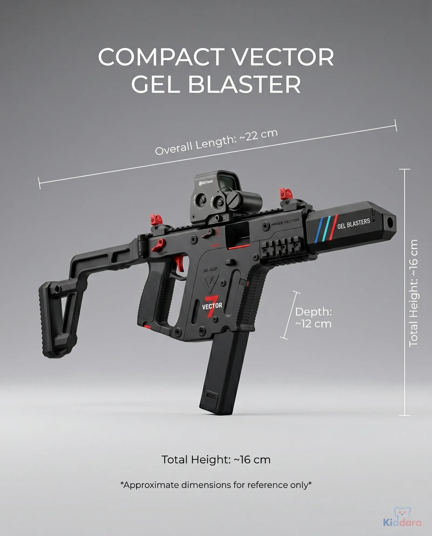 Compact Vector Gel Blaster