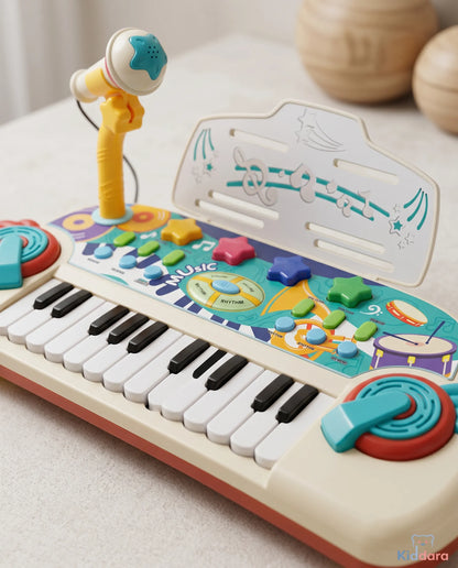 Kids Musical Piano with Microphone