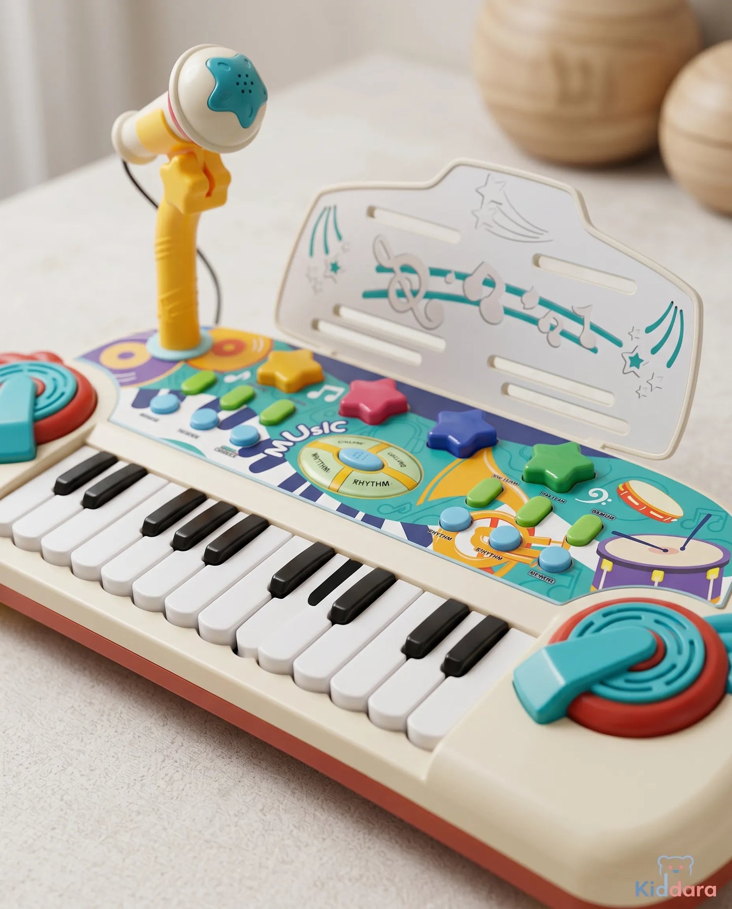 Kids Musical Piano with Microphone