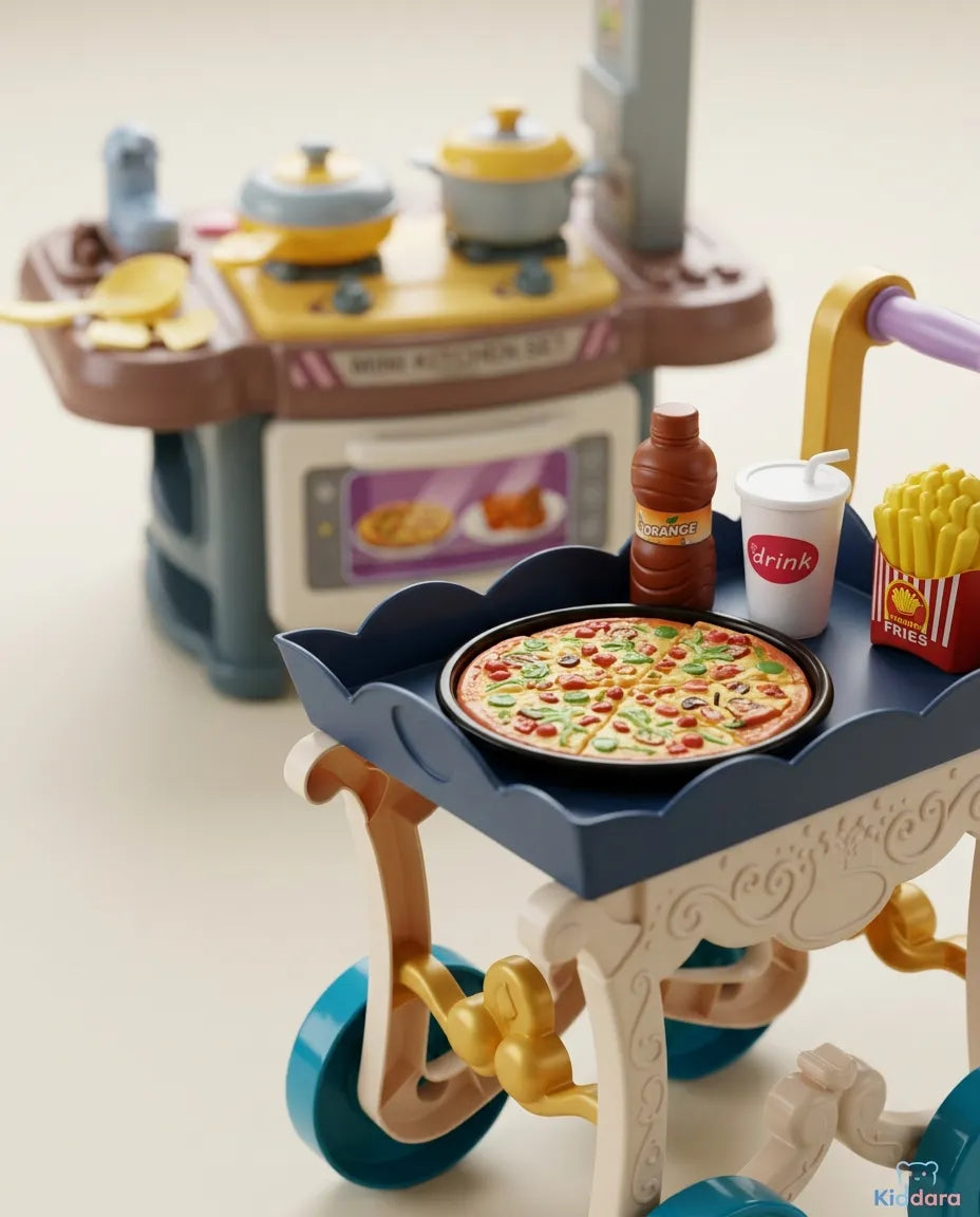 Mini Kitchen Play Set (Cooker)