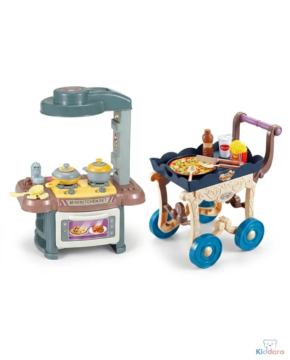 Mini Kitchen Play Set (Cooker)