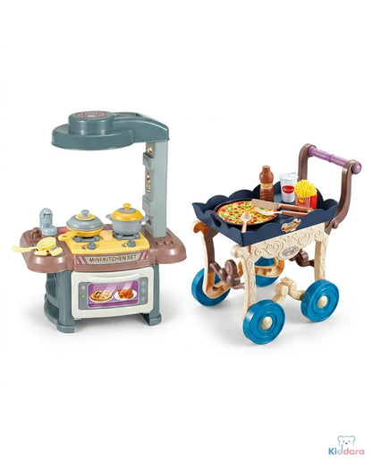 Mini Kitchen Play Set (Cooker)