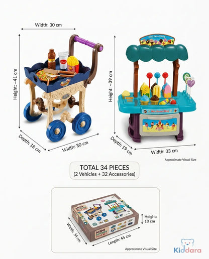 Mini Kitchen Play Set (Ice Cream)