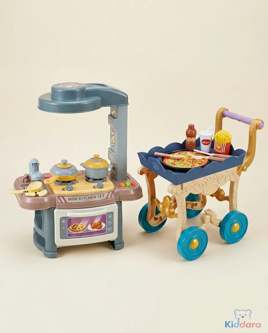 Mini Kitchen Play Set (Cooker)