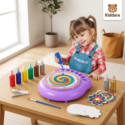 Paint Spin Art Machine