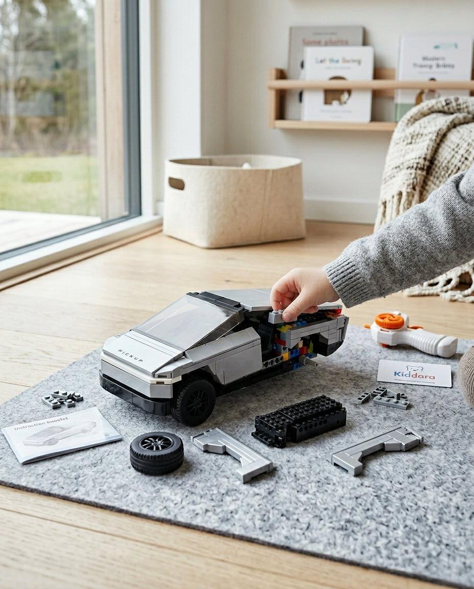 Cyber Truck Block RC Car