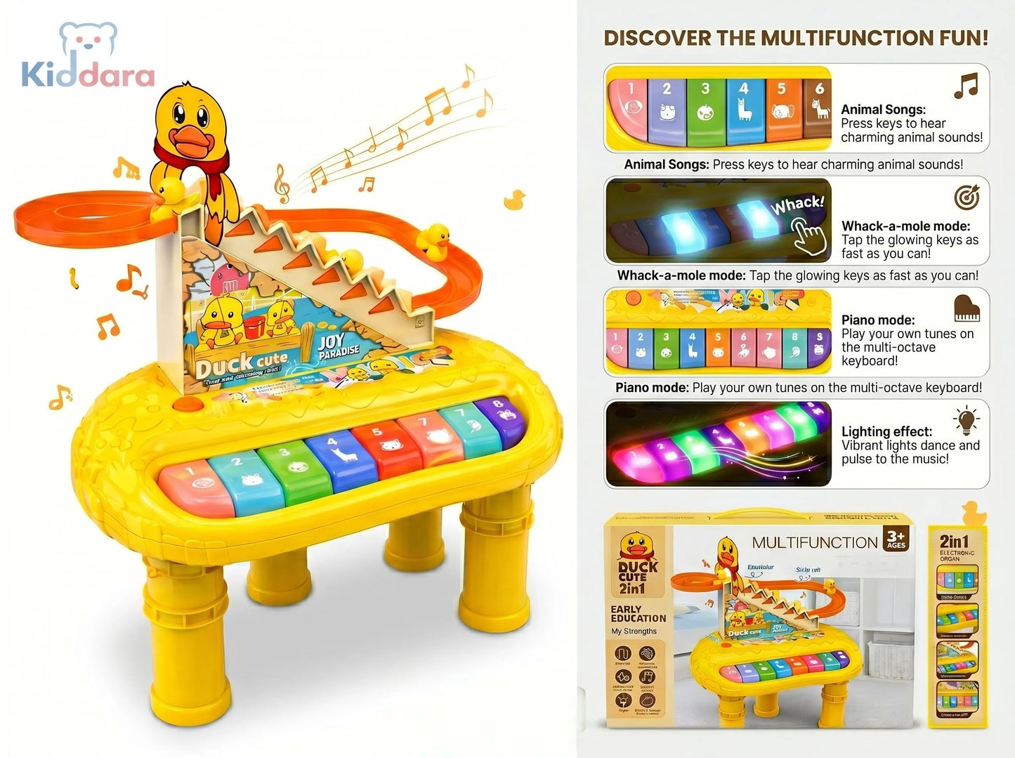 Duck Cute 2in1 Multifunction Toy