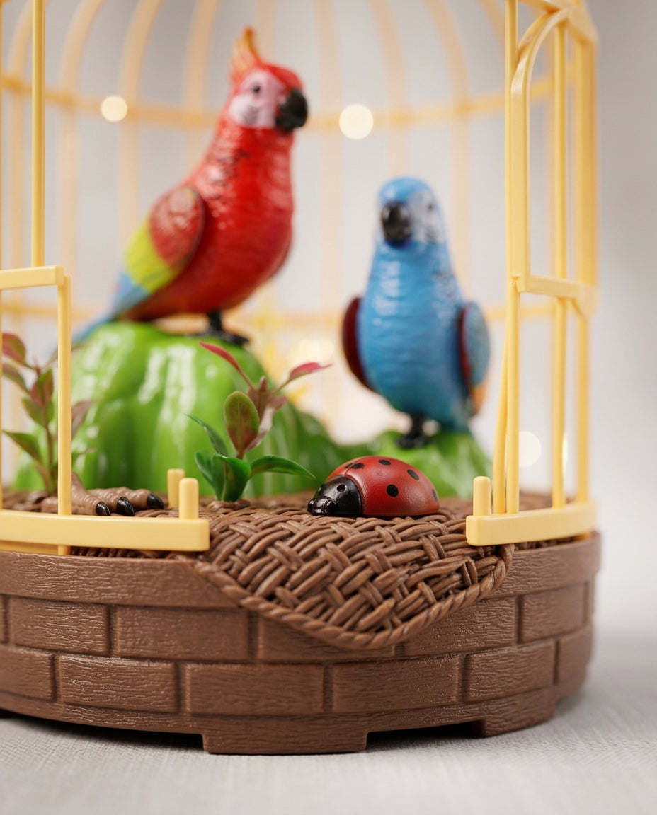 Pretty Bird Musical Cage