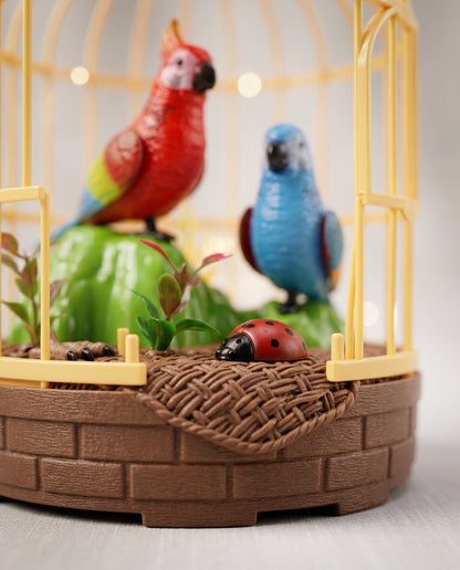 Pretty Bird Musical Cage