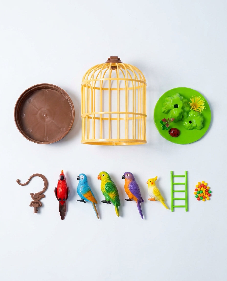 Pretty Bird Musical Cage