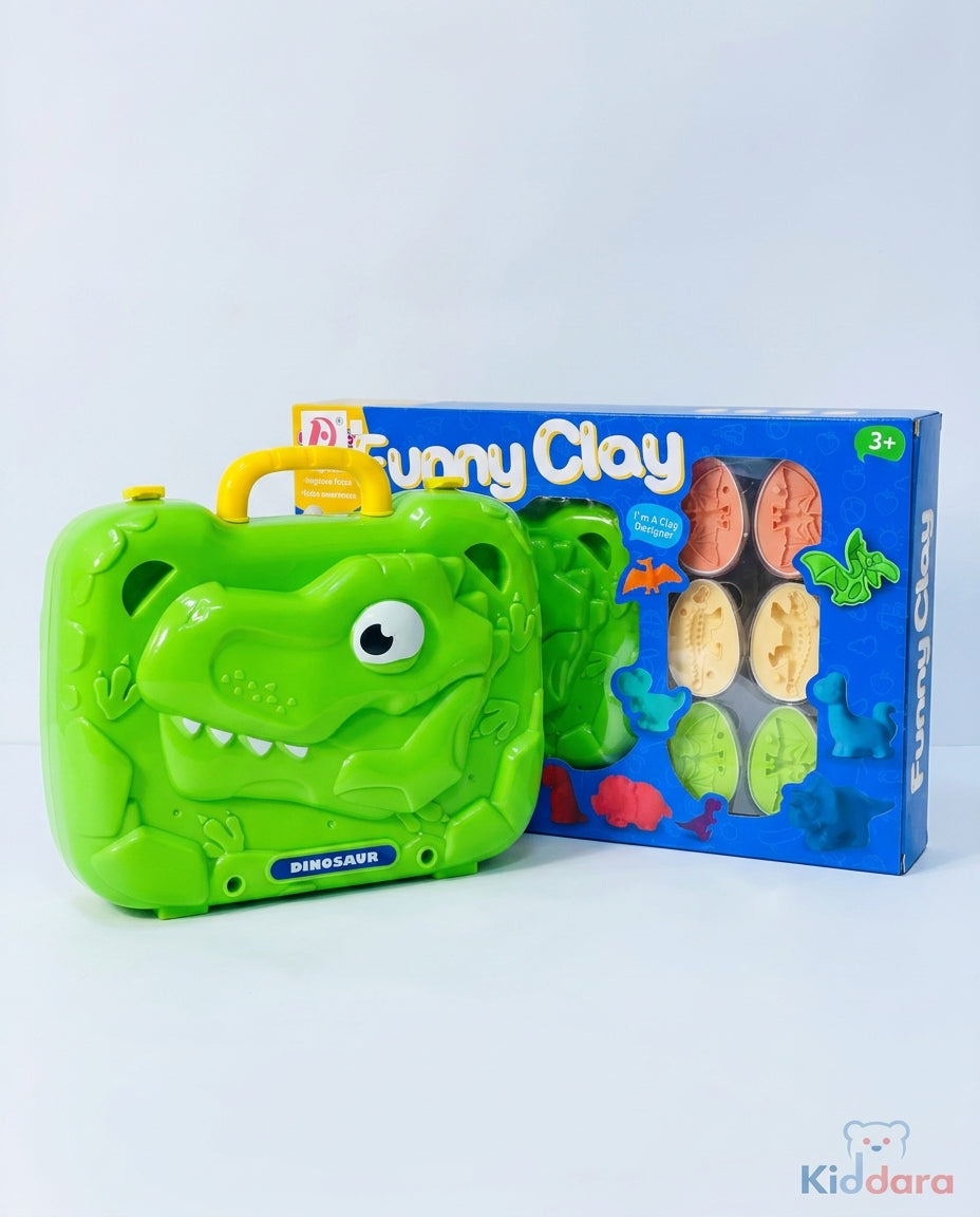 Funny Clay Dinosaur Kit