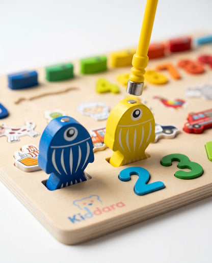 Science Logic Board with Fishing Game