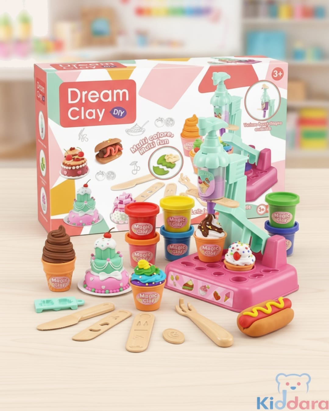 Color Clay DIY Ice Cream