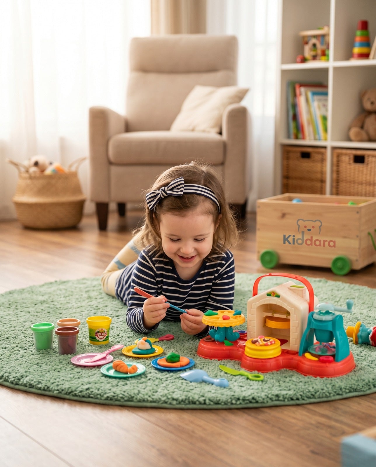 Pizza Chef Play Dough Set
