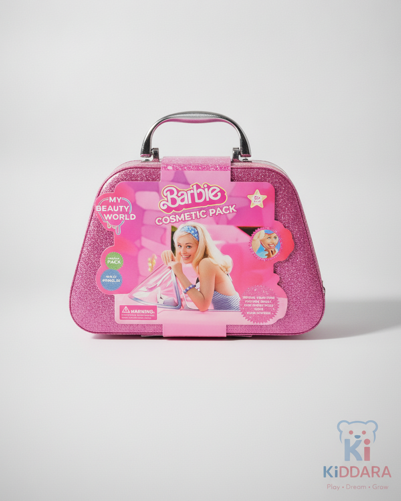 Kids Beauty Makeup Case Set with Mirror & Accessories