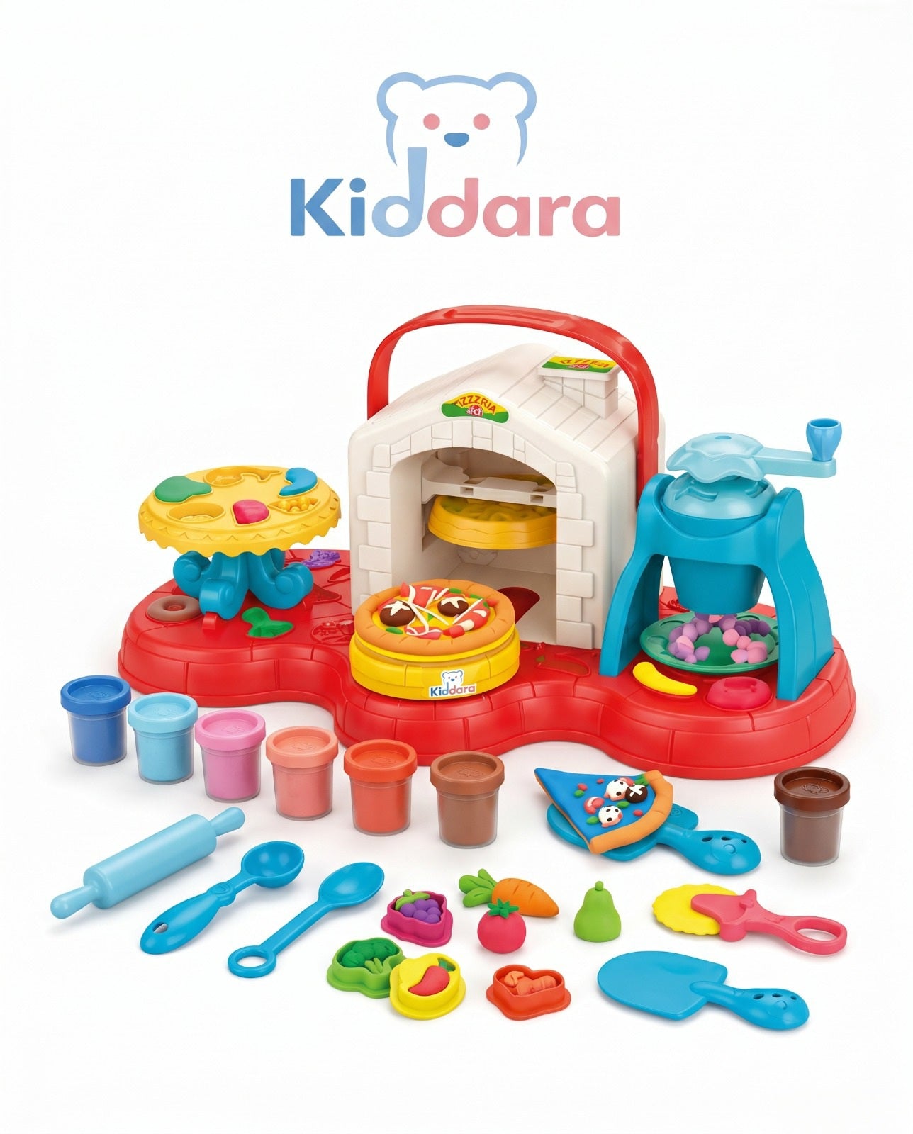 Pizza Chef Play Dough Set