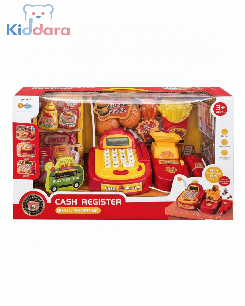 Kids Cash Register Play Set
