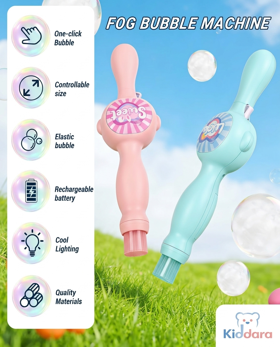 Smoke Bubble Maker 🫧✨