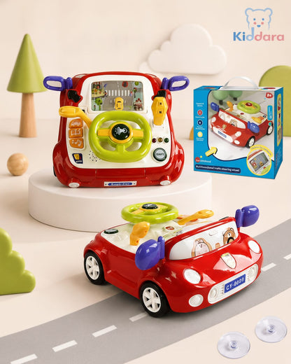 Kids steering wheel toy
