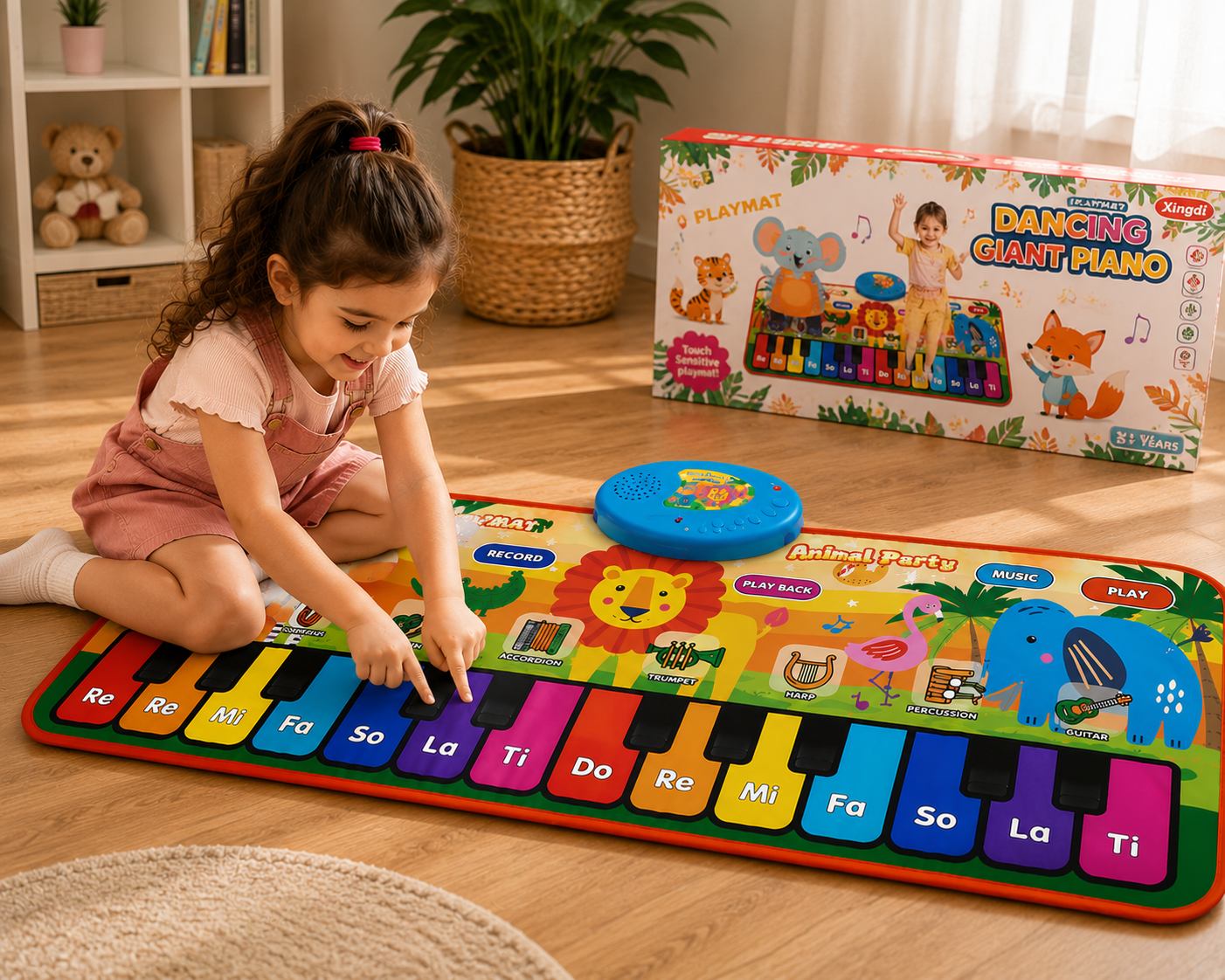 Dancing Giant Piano Play Mat
