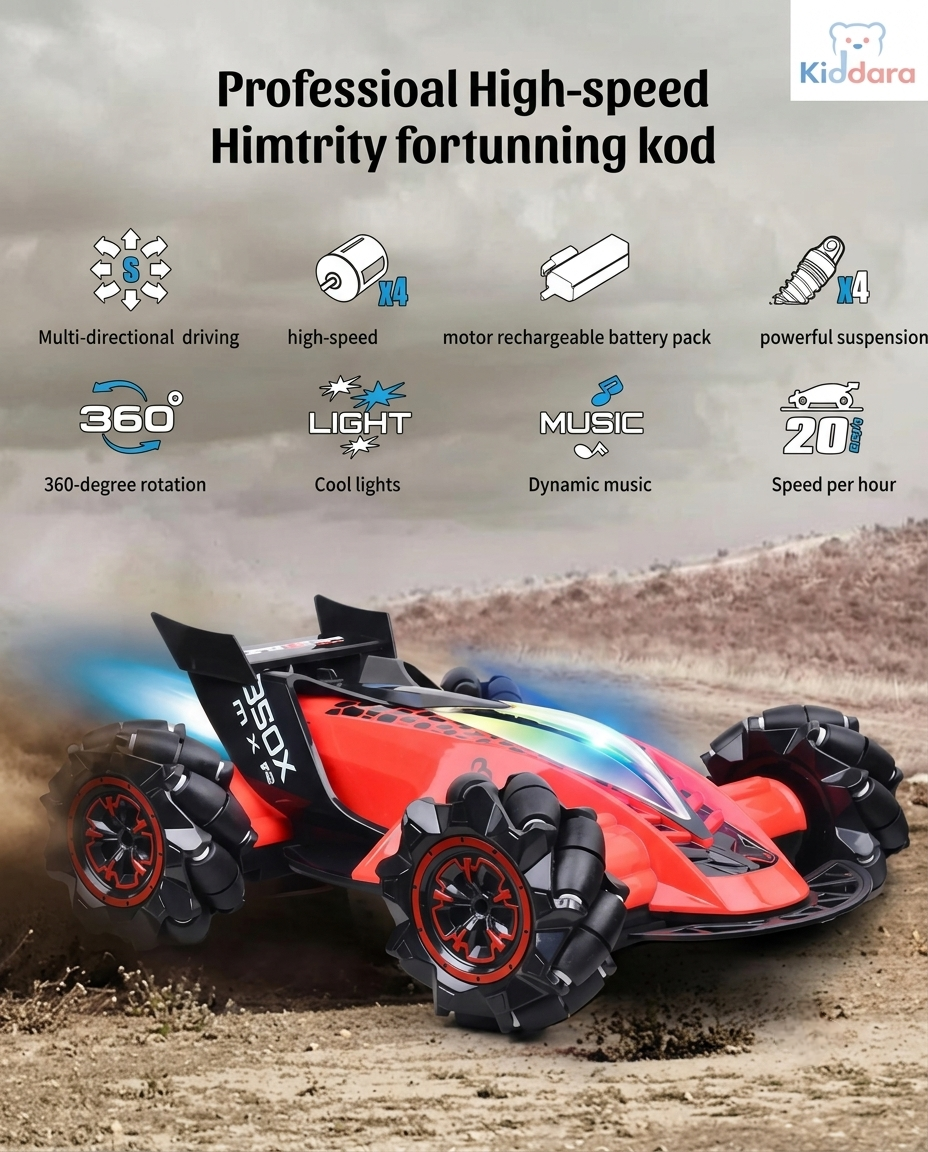 360° Drift Stunt Car