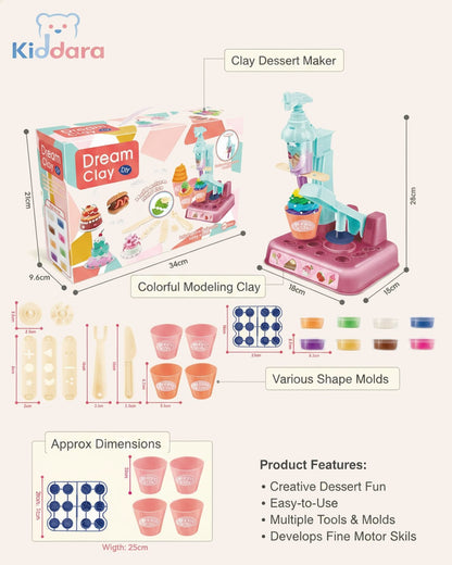 Color Clay DIY Ice Cream