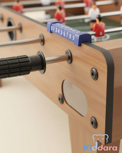 Wooden Football Soccer Table for Kids & Family Fun