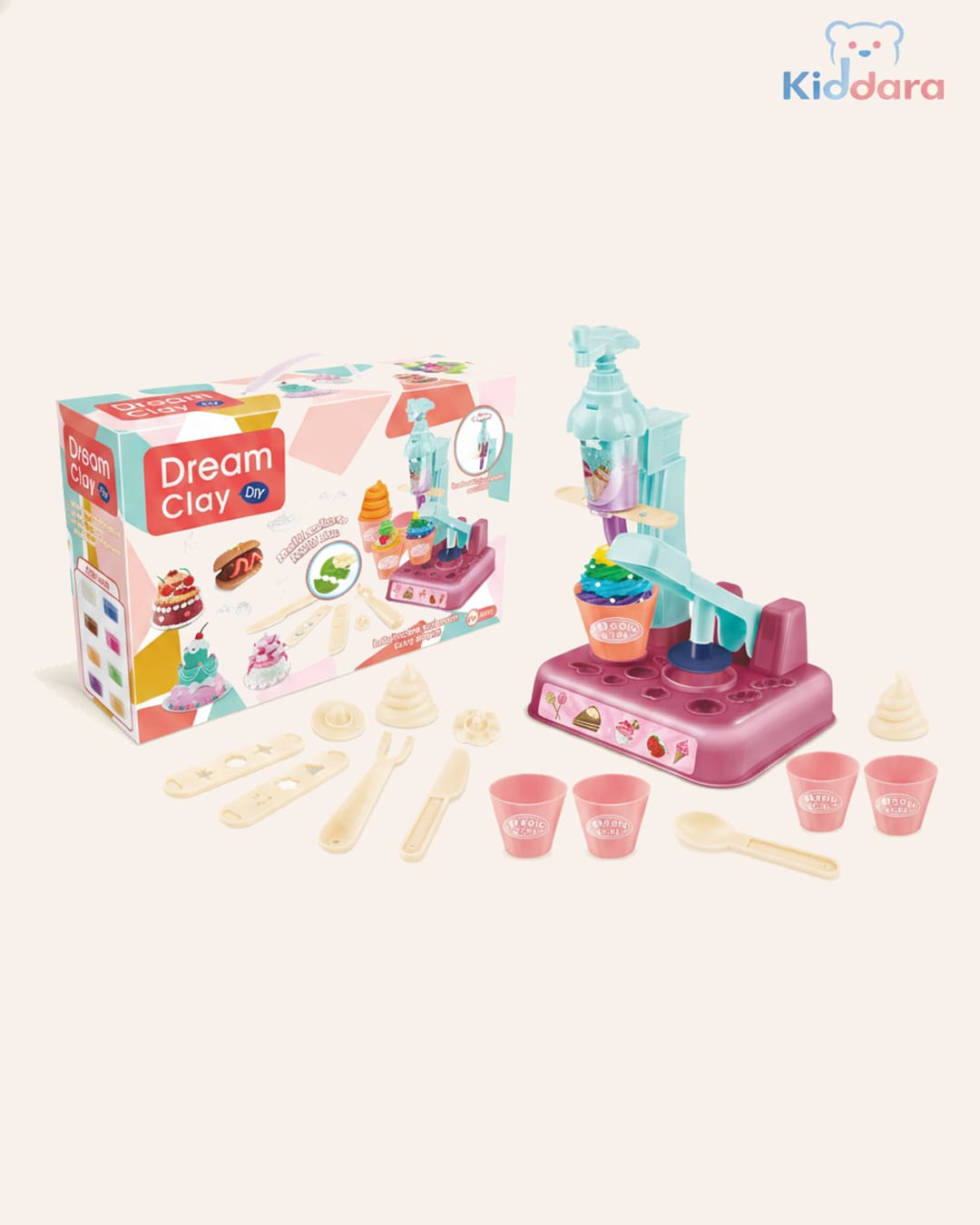 Color Clay DIY Ice Cream