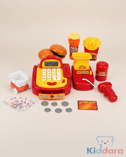 Kids Cash Register Play Set