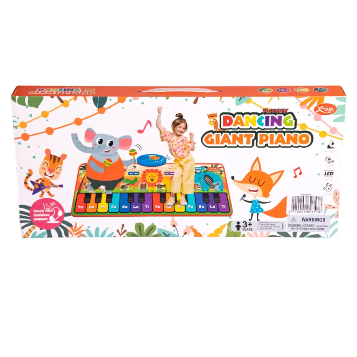 Dancing Giant Piano Play Mat