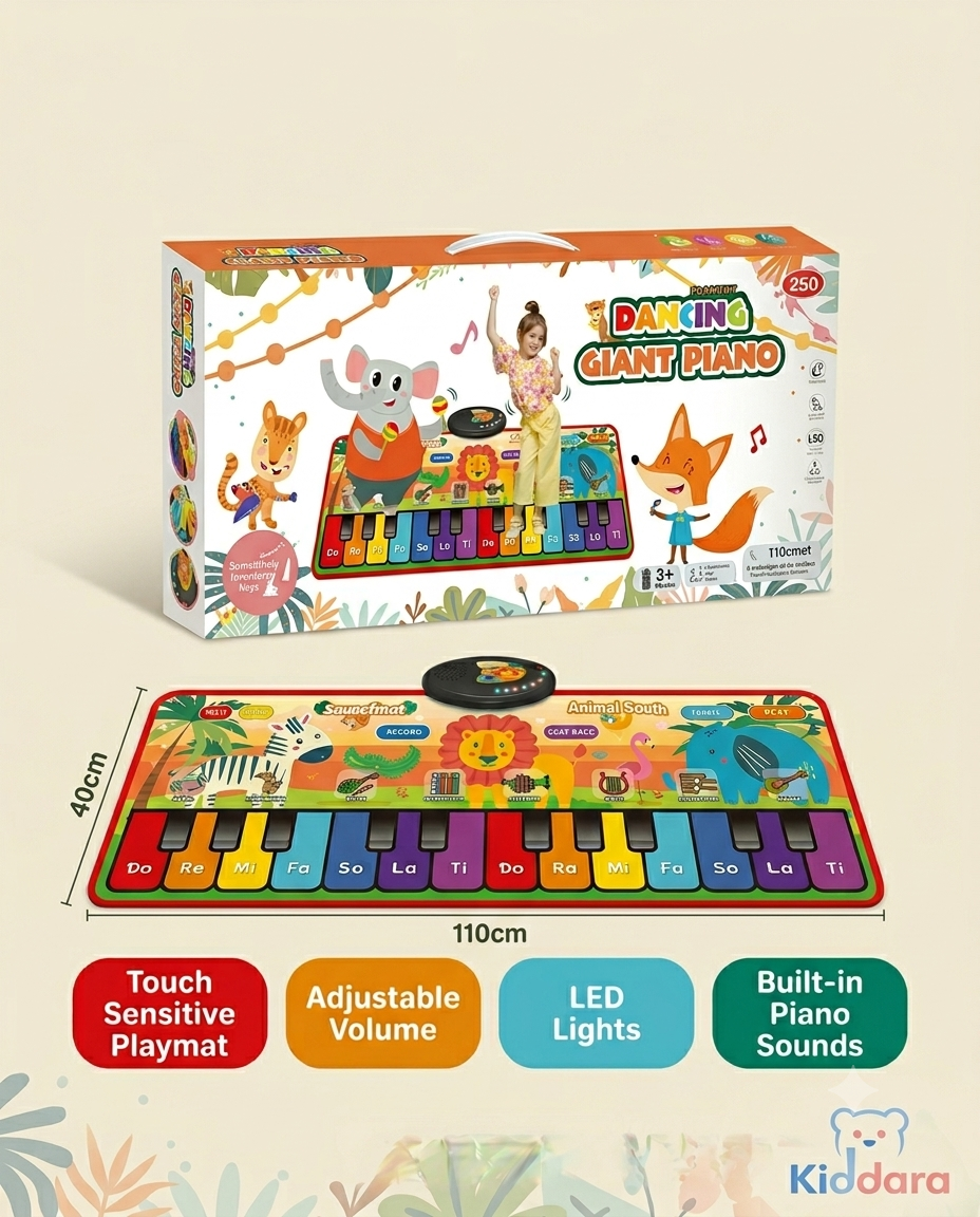 Dancing Giant Piano Play Mat