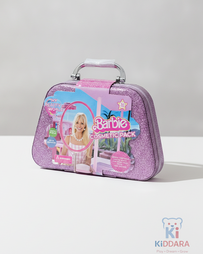Kids Beauty Makeup Case Set with Mirror & Accessories