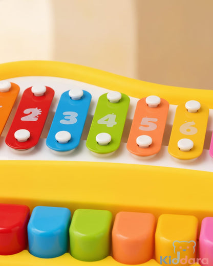 2-in-1 Xylophone & Piano