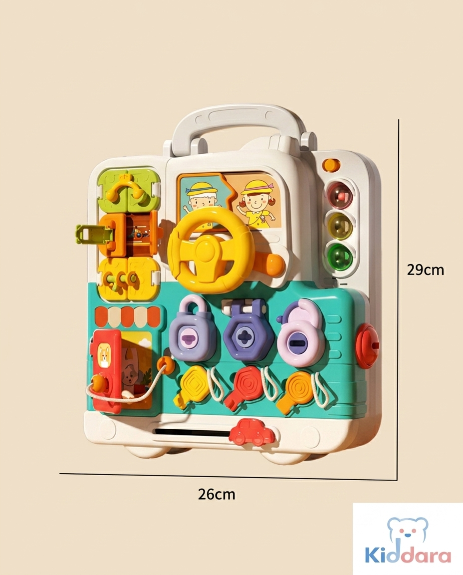 Puzzle Busy Book Activity Board