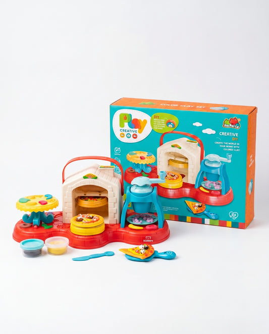 Pizza Chef Play Dough Set