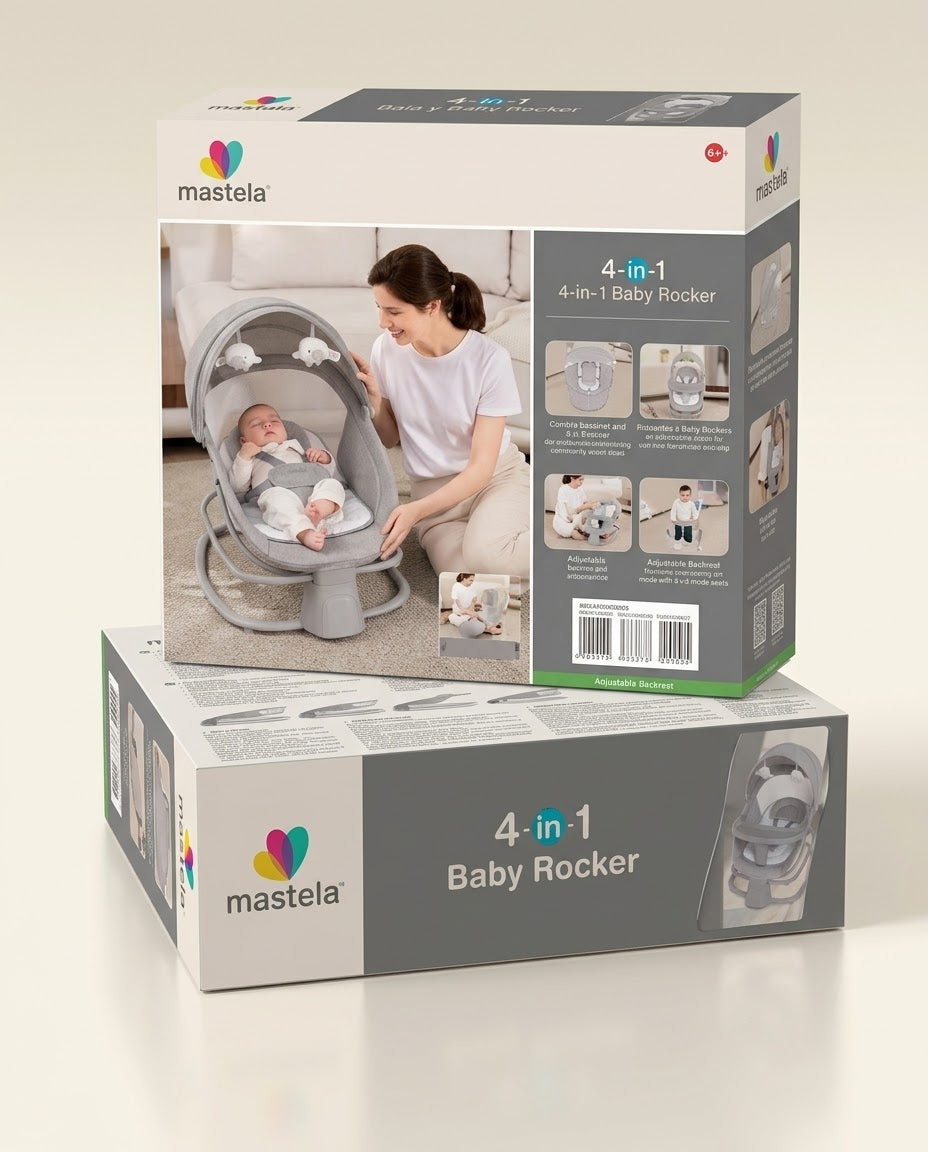 Mastela 4 in 1 Deluxe Multi-Functional Bassinet