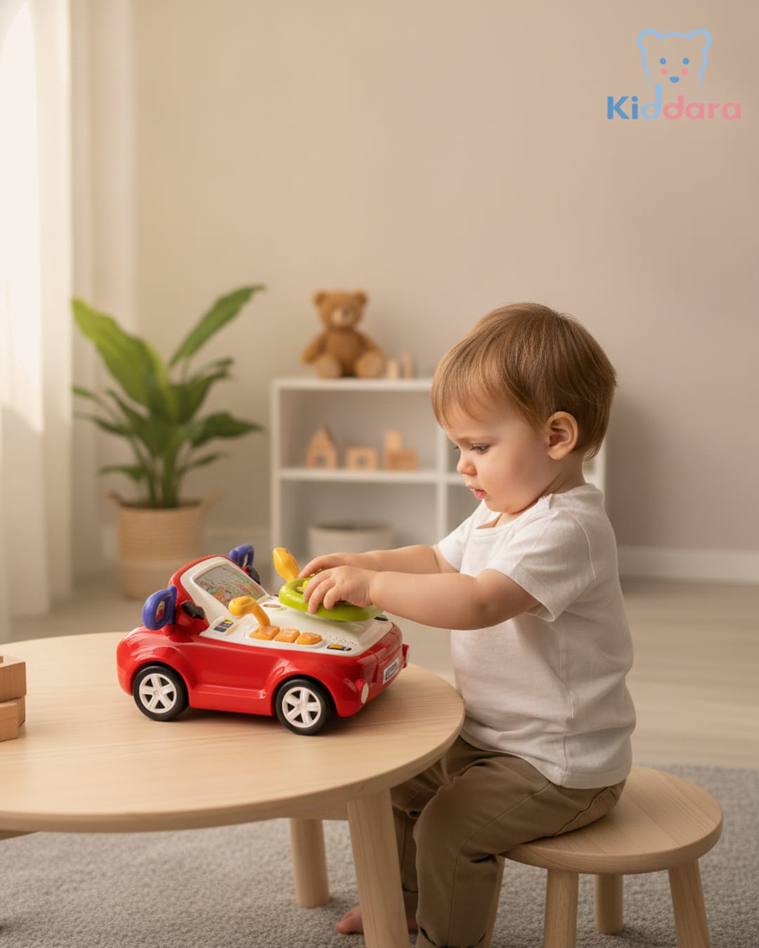 Kids steering wheel toy
