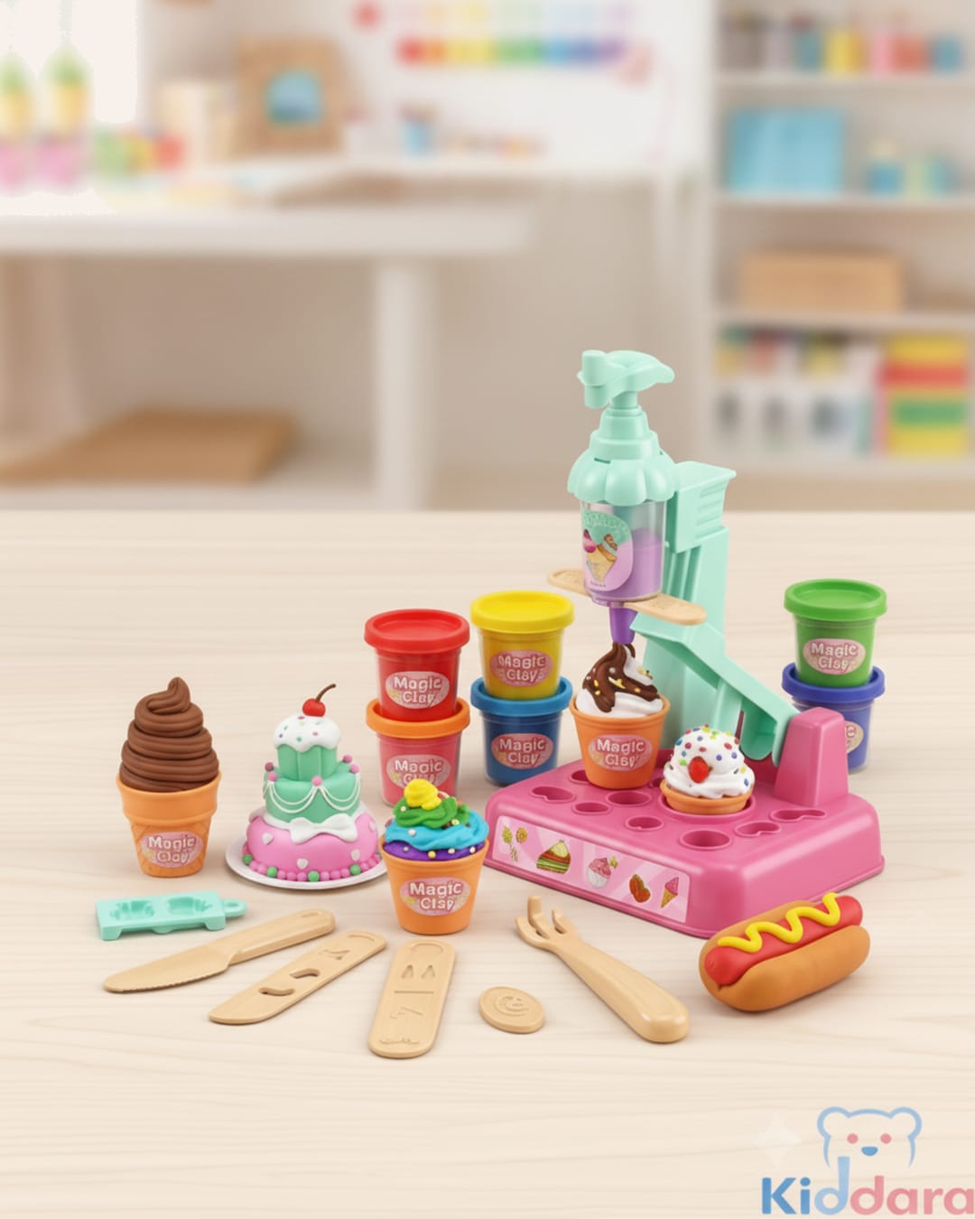 Color Clay DIY Ice Cream